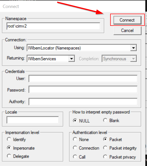 wbemconntect